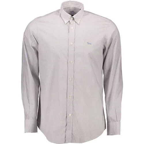 Cotton Shirt with Button Down Collar , male, Sizes: XL, 2XL - Harmont & Blaine - Modalova