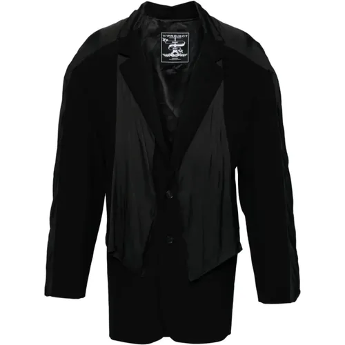 Scarf Blazer Elegant Stylish , male, Sizes: M, S - Y/Project - Modalova