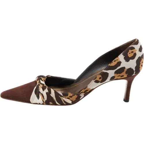 Pre-owned Stoff heels - René Caovilla Pre-owned - Modalova