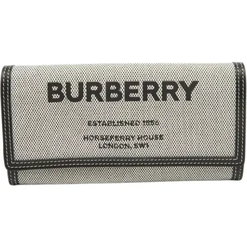 Pre-owned Leather wallets , female, Sizes: ONE SIZE - Burberry Vintage - Modalova