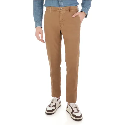 Men Clothing Trousers Ss23 , male, Sizes: W36, W38, W34, W32 - Incotex - Modalova