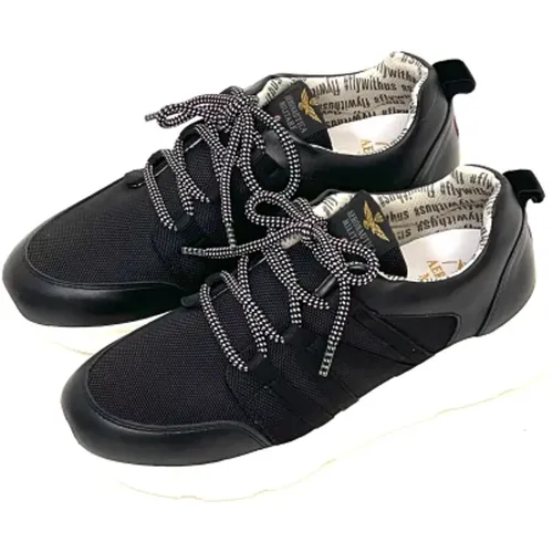 Laced Shoes , male, Sizes: 5 UK, 3 UK, 6 UK, 4 UK, 2 UK - aeronautica militare - Modalova