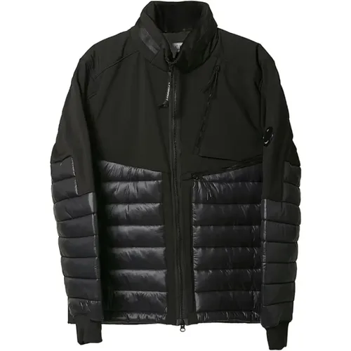 Short Padded Jacket with Double Fabric , male, Sizes: XL - C.P. Company - Modalova