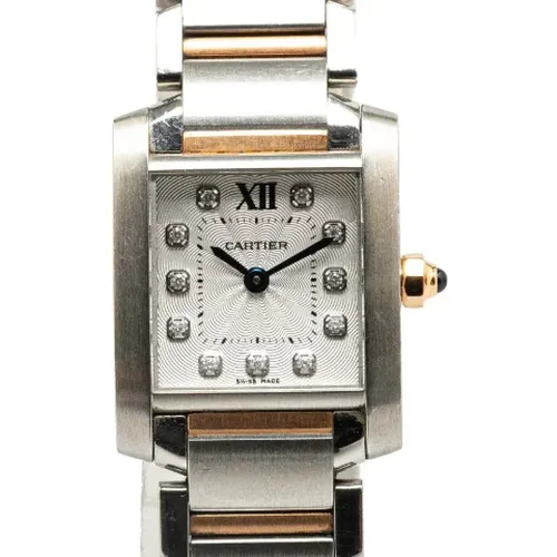 Pre-owned Watches, female, , Size: ONE SIZE Pre-owned Metal watches - Cartier Vintage - Modalova