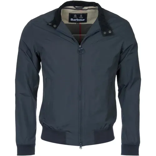 Navy Royston Jacket Jakke , male, Sizes: 2XL - Barbour - Modalova