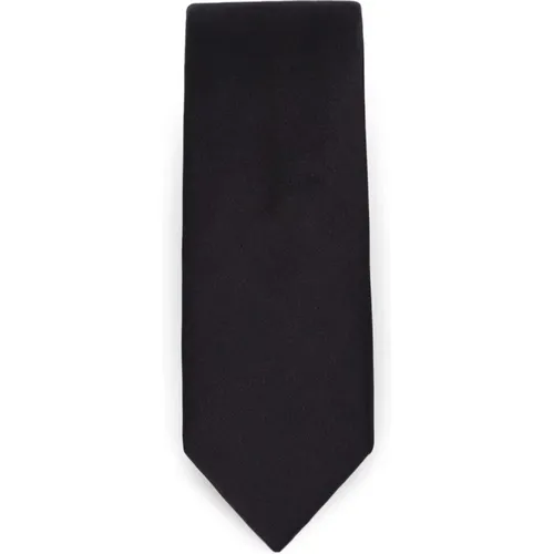 Ties, male, , Size: ONE SIZE Silk Satin Tie - Dolce & Gabbana - Modalova