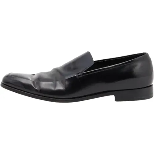 Pre-owned Leather flats , female, Sizes: 7 UK - Prada Vintage - Modalova