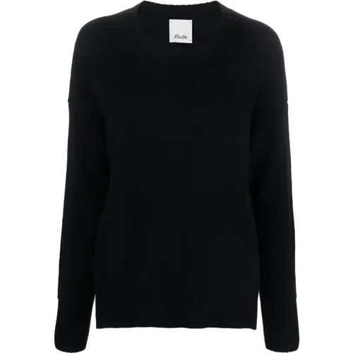 Flat Knit Sweater , female, Sizes: M, S, L - allude - Modalova