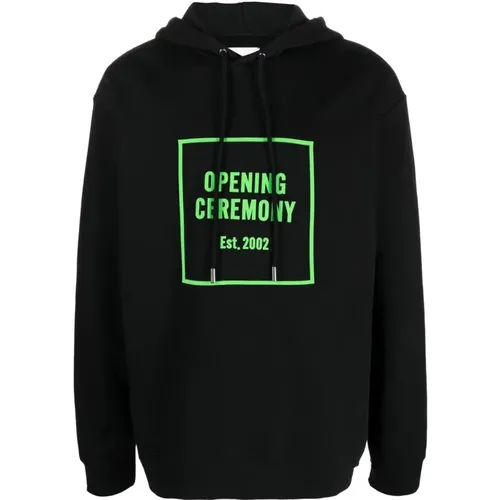 Hooded Sweatshirt Casual Sweater , male, Sizes: S, XL, M - Opening Ceremony - Modalova