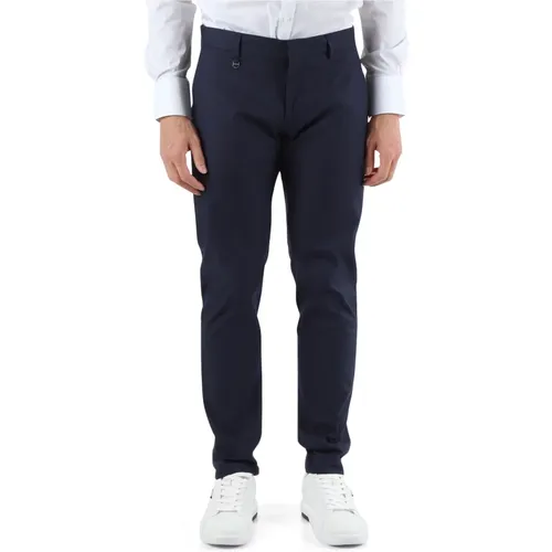 Slim Fit Cotton and Modal Trousers , male, Sizes: XL, S, M, L, 2XL - Antony Morato - Modalova