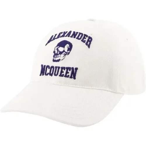 Caps, male, , Size: ONE SIZE Fabric hats - alexander mcqueen - Modalova