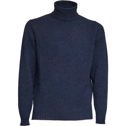 Turtlenecks, male, , Size: M Cashmere Turtleneck Sweater - Filippo De Laurentiis - Modalova