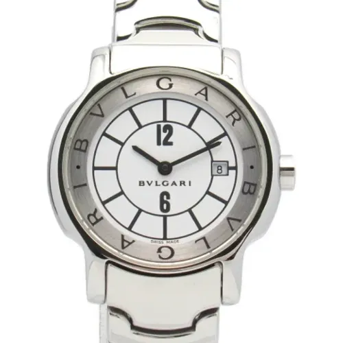 Pre-owned Watches, female, , Size: ONE SIZE Pre-owned Stainless Steel watches - Bvlgari Vintage - Modalova