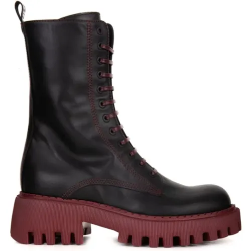 Leather Ankle Boots , female, Sizes: 7 UK - Loriblu - Modalova
