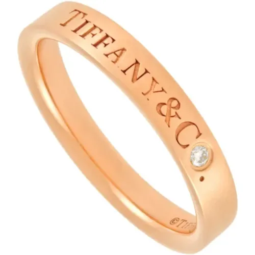 Pre-owned Jewellery, female, , Size: ONE SIZE Pre-owned Rose Gold rings - Tiffany & Co. Pre-owned - Modalova