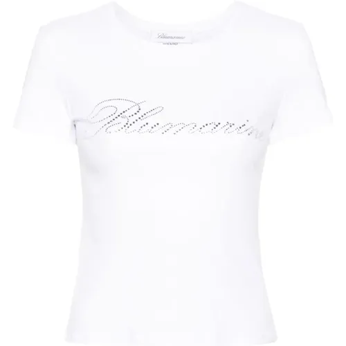 T-shirts and Polo , female, Sizes: M, S, L - Blumarine - Modalova