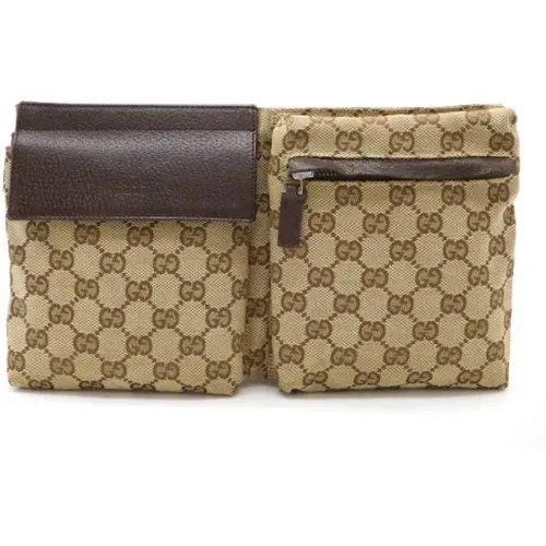 Pre-owned Belt Bags, female, , Size: ONE SIZE Pre-owned Canvas gucci-bags - Gucci Vintage - Modalova