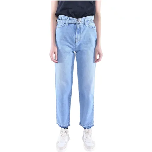 Flexi Maddie 5 Mom Jeans , female, Sizes: W27, W28, W26 - pinko - Modalova