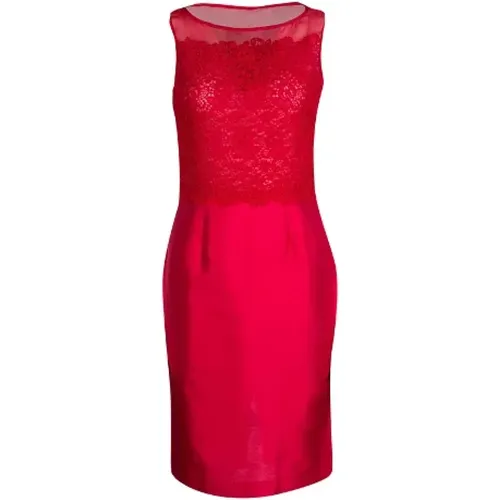 Pre-owned Lace dresses , female, Sizes: S - Carolina Herrera Pre-owned - Modalova
