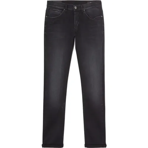 Schwarze Slim-fit Jeans mit modernem Look - Dondup - Modalova