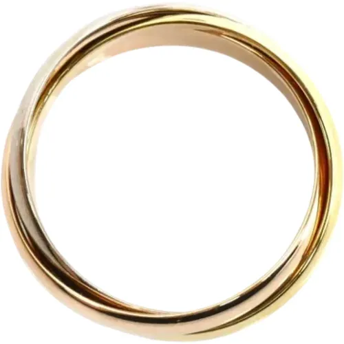 Pre-owned Gold rings , female, Sizes: ONE SIZE - Cartier Vintage - Modalova