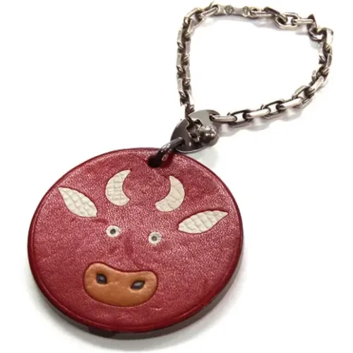 Pre-owned Accessories, unisex, , Size: ONE SIZE Pre-owned Leather key-holders - Hermès Vintage - Modalova