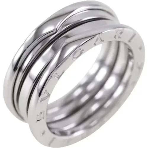 Pre-owned Jewellery, female, , Size: ONE SIZE Pre-owned White Gold rings - Bvlgari Vintage - Modalova