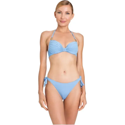Klar Blauer Push-Up Bikini Set - Twinset - Modalova