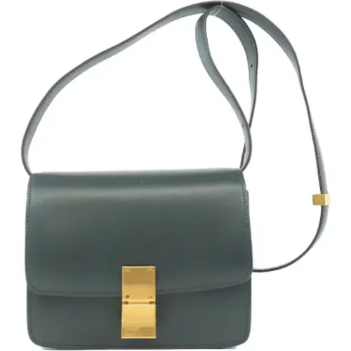 Pre-owned Cross Body Bags, female, , Size: ONE SIZE Pre-owned Leather shoulder-bags - Celine Vintage - Modalova