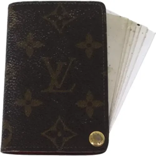 Pre-owned Canvas wallets , female, Sizes: ONE SIZE - Louis Vuitton Vintage - Modalova