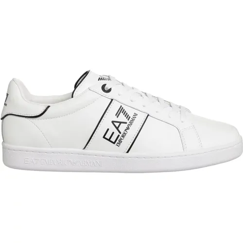 Classic Sneakers , male, Sizes: 6 UK, 8 1/2 UK, 11 1/2 UK, 7 1/2 UK, 7 UK, 5 1/2 UK, 10 UK - Emporio Armani EA7 - Modalova