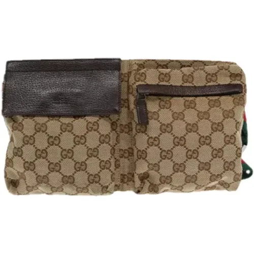 Pre-owned Belt Bags, female, , Size: ONE SIZE Pre-owned Canvas gucci-bags - Gucci Vintage - Modalova