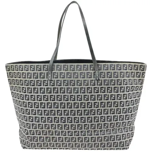 Pre-owned Tote Bags, female, , Size: ONE SIZE Pre-owned Tote Bags - Fendi Vintage - Modalova