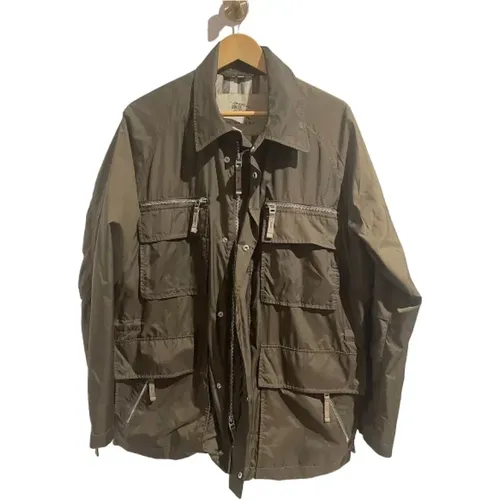 Pre-owned Polyester outerwear , female, Sizes: XL - Burberry Vintage - Modalova