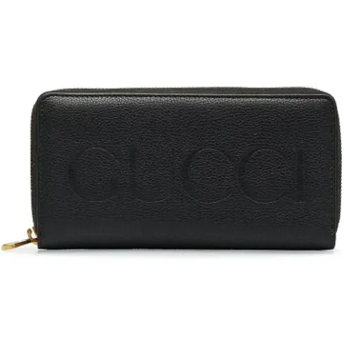 Pre-owned Wallets, female, , Size: ONE SIZE Pre-owned Leather wallets - Gucci Vintage - Modalova