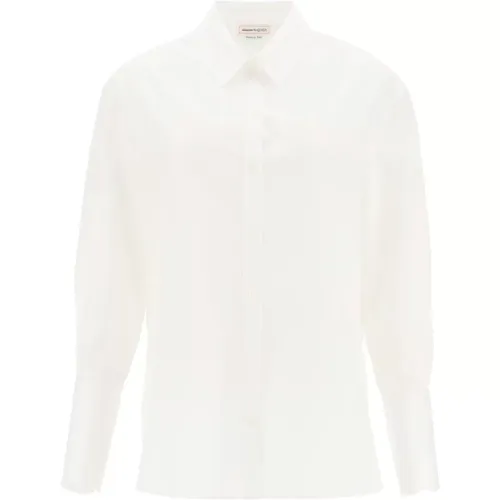 Cotton Shirt for Women , female, Sizes: 2XS, S - alexander mcqueen - Modalova