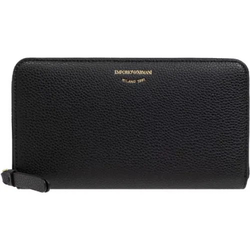 Stylish Wallet for Men and Women , female, Sizes: ONE SIZE - Emporio Armani - Modalova