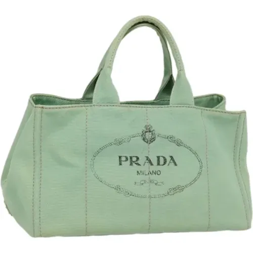 Pre-owned Canvas prada-bags , female, Sizes: ONE SIZE - Prada Vintage - Modalova