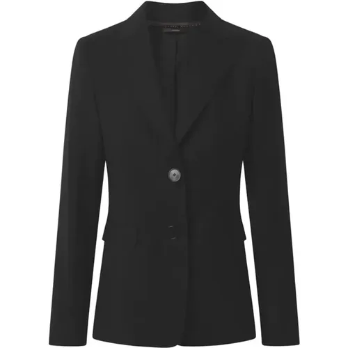 Elegant Wool-Blend Blazer , female, Sizes: XS, L, 3XL, 2XL, M - Windsor - Modalova