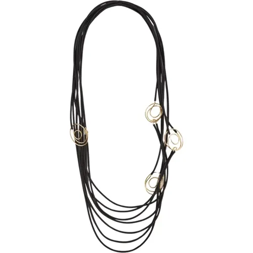 Necklaces, female, , Size: ONE SIZE Multi Strand Long Necklace - Liviana Conti - Modalova
