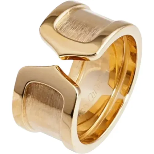 Pre-owned Jewellery, female, , Size: ONE SIZE Pre-owned Gold rings - Cartier Vintage - Modalova