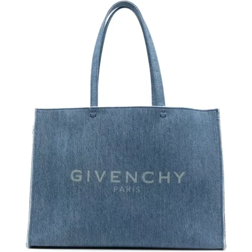 Denim Tote Bag , female, Sizes: ONE SIZE - Givenchy - Modalova