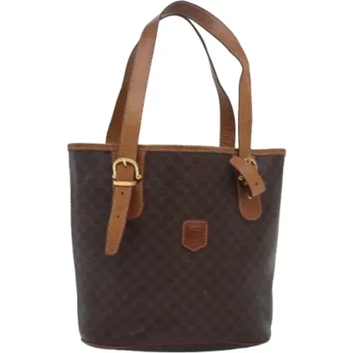 Pre-owned Tote Bags, female, , Size: ONE SIZE Pre-owned Leather handbags - Celine Vintage - Modalova