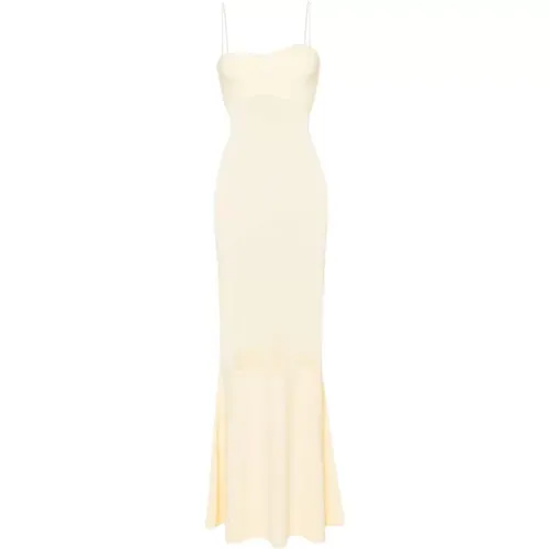 Mermaid Dress Spaghetti Straps , female, Sizes: XS - Jacquemus - Modalova