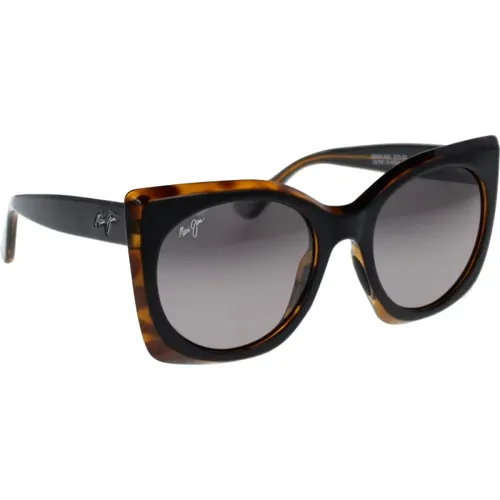 Iconic Polarized Sunglasses for Women , female, Sizes: 53 MM - Maui Jim - Modalova