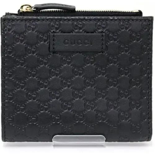 Pre-owned Wallets, female, , Size: ONE SIZE Pre-owned Leather wallets - Gucci Vintage - Modalova