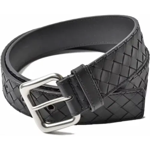 Pre-owned Belts, male, , Size: ONE SIZE Pre-owned Leather belts - Bottega Veneta Vintage - Modalova