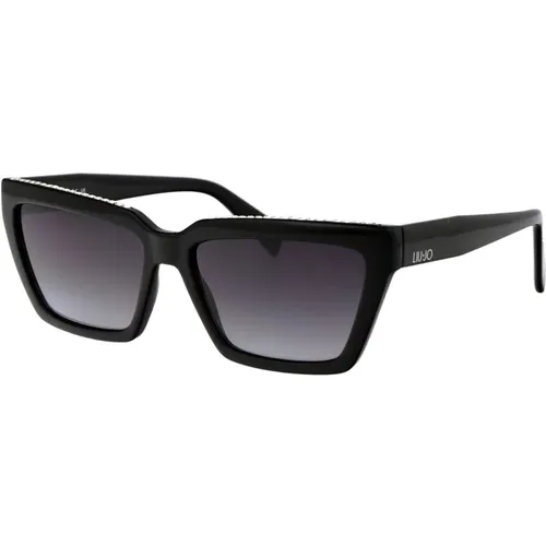 Stylish Sunglasses with Lj793Sr Design , female, Sizes: ONE SIZE, 57 MM - Liu Jo - Modalova