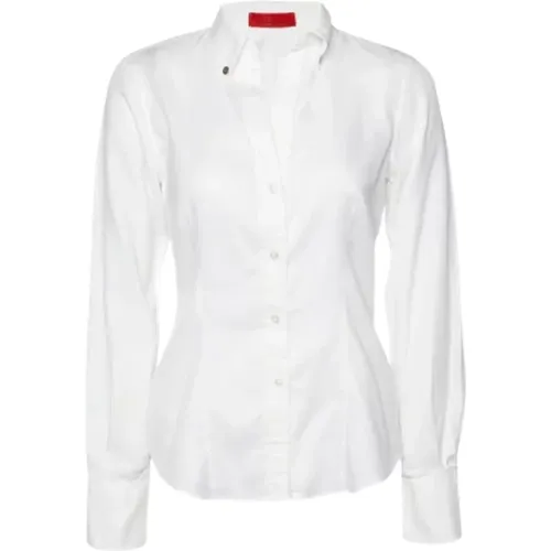 Pre-owned Shirts & Blouses, female, , Size: M Pre-owned Cotton tops - Carolina Herrera Pre-owned - Modalova