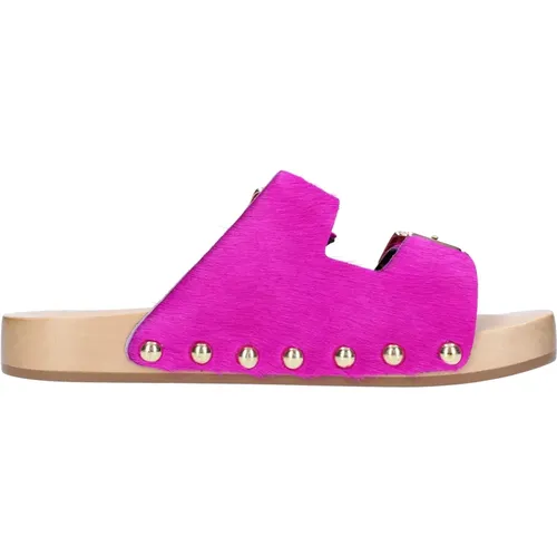 Sandalen Fuchsia , Damen, Größe: 39 EU - NCUB - Modalova